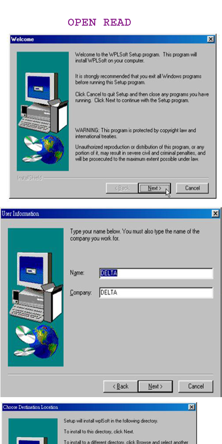 Delta WPL Software for Control Technologies 