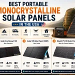 Best Portable Monocrystalline Solar Panels in the USA