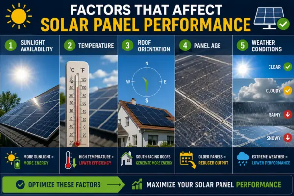 Factors That Affect Solar Panel Performance