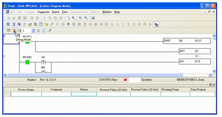 wplsoft-simulation
