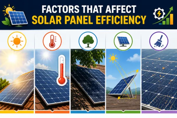 Factors That Affect Solar Panel Efficiency
