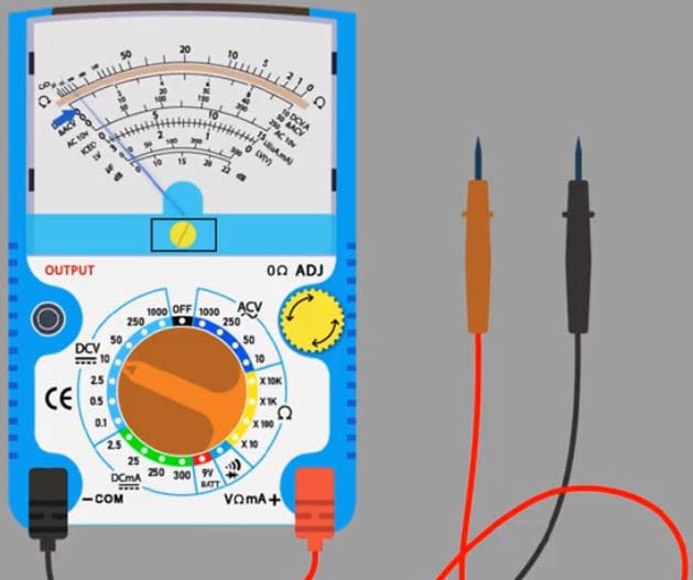measure-dc-voltage-with-analog-multimeter