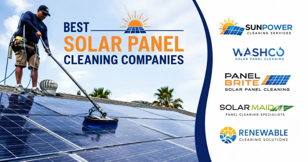 17 Best Solar Panel Cleaning Companies in The USA in 2026