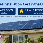 Solar Panel Installation Cost in the USA