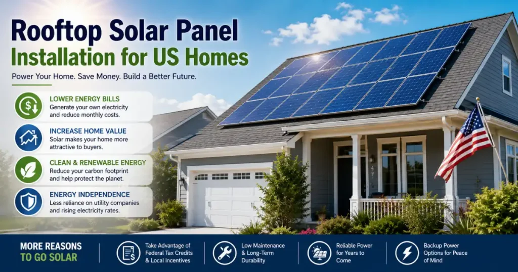 Rooftop Solar Panel Installation for U.S. Homes: Cost & Roof Types