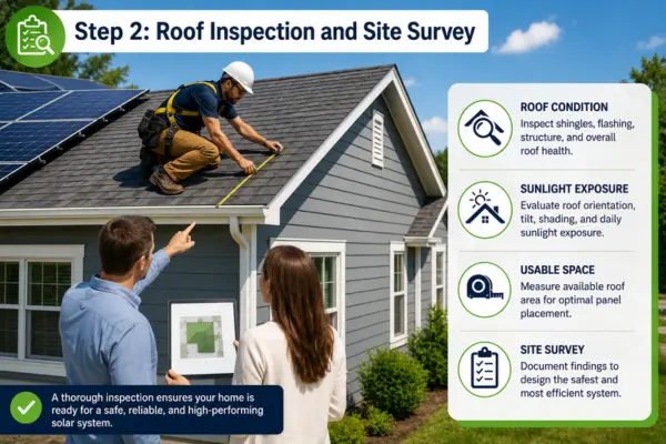 Roof Inspection and Site Survey
