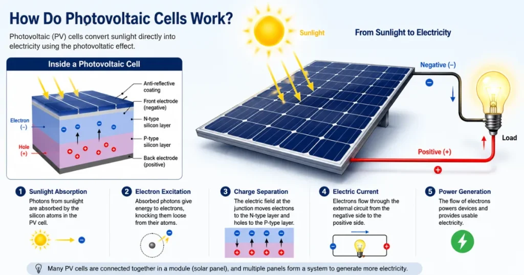 How Do Photovoltaic Cells Work Simple Guides?