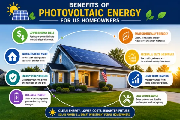 Benefits of Photovoltaic Energy for US Homeowners